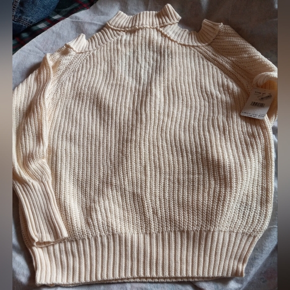 Free People Open Shoulder Sweater - Picture 3 of 9